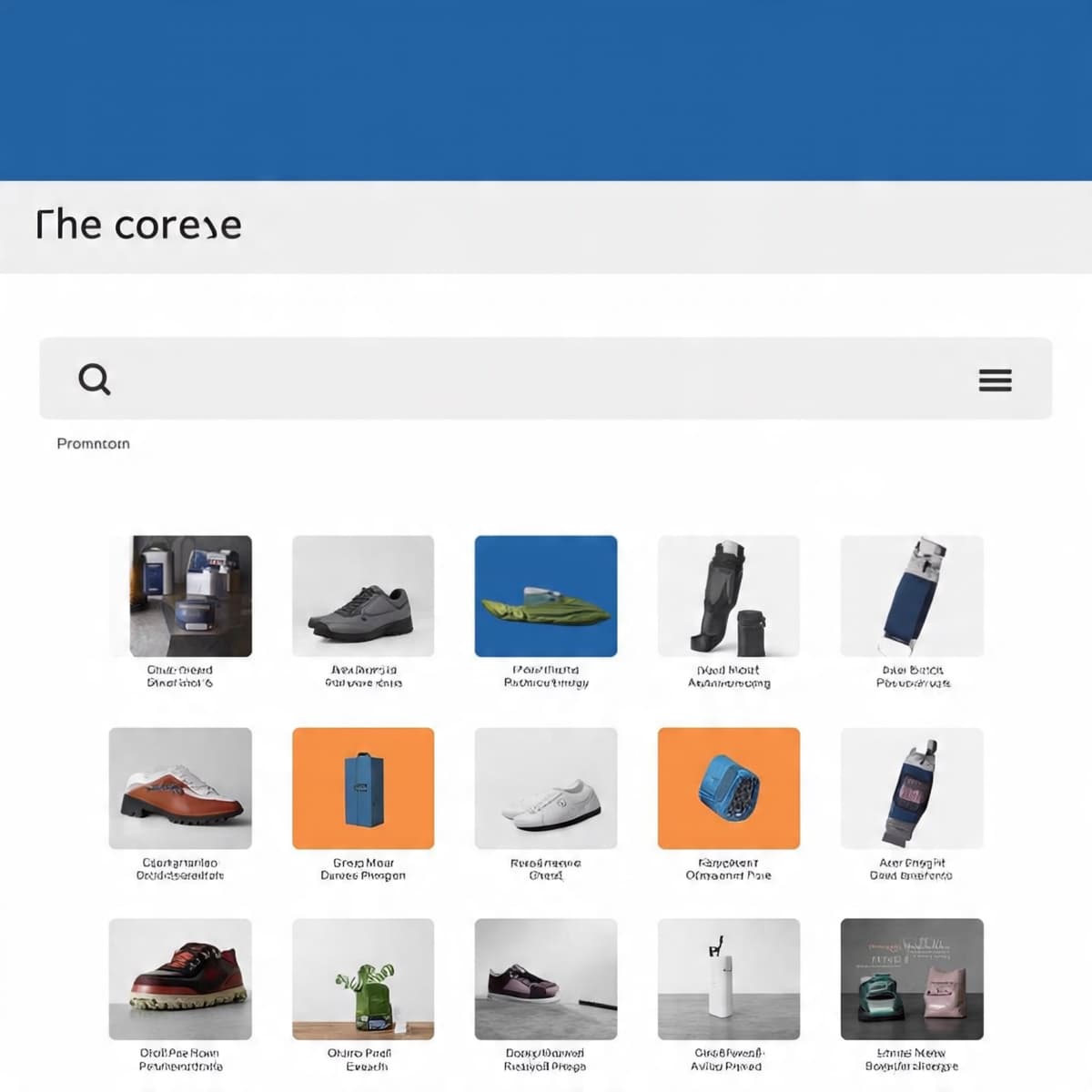 E-Commerce UI